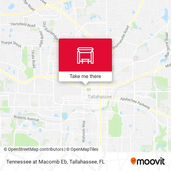 Mapa de Tennessee at Macomb Eb