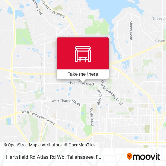 Hartsfield Rd Atlas Rd Wb map