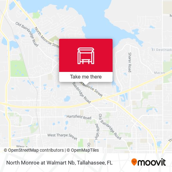 Mapa de North Monroe at Walmart Nb