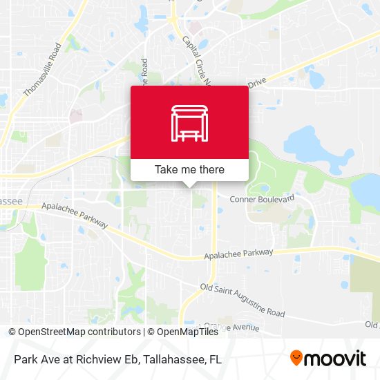 Park Ave at Richview Eb map