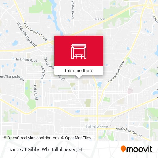 Tharpe at Gibbs Wb map