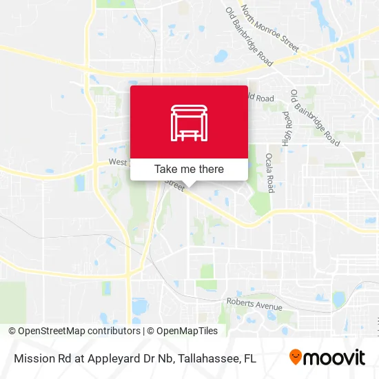 Mapa de Mission Rd at Appleyard Dr  Nb