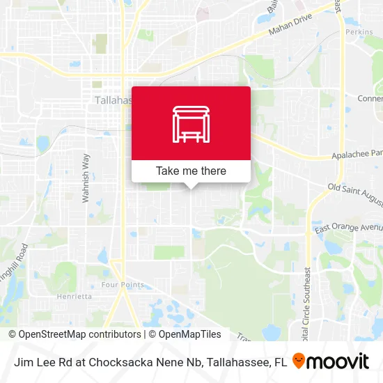 Jim Lee Rd at Chocksacka Nene Nb map