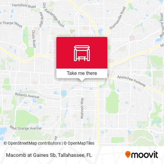 Macomb at Gaines Sb map