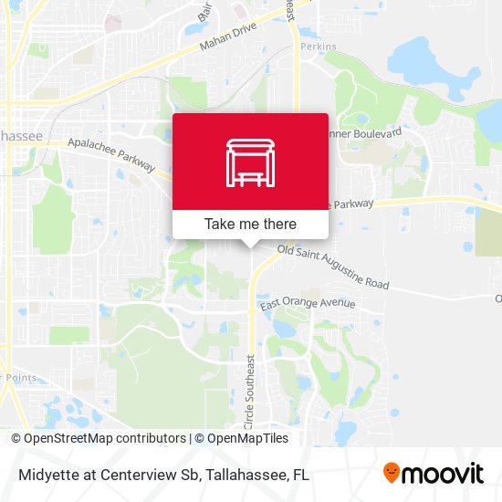 Mapa de Midyette at Centerview Sb