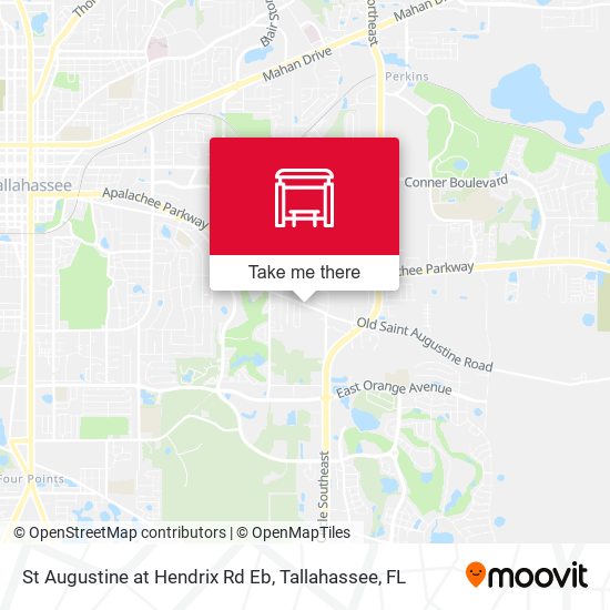 Mapa de St Augustine at Hendrix Rd Eb