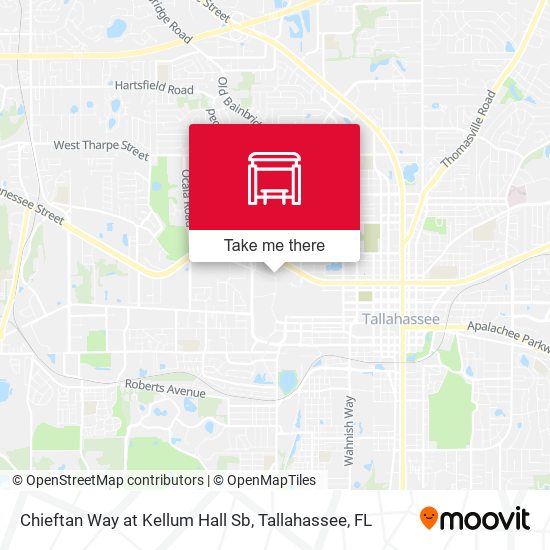 Chieftan Way at Kellum Hall Sb map