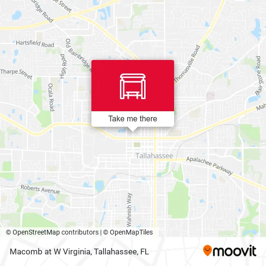 Mapa de Macomb at W Virginia