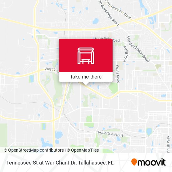 Mapa de Tennessee St at War Chant Dr