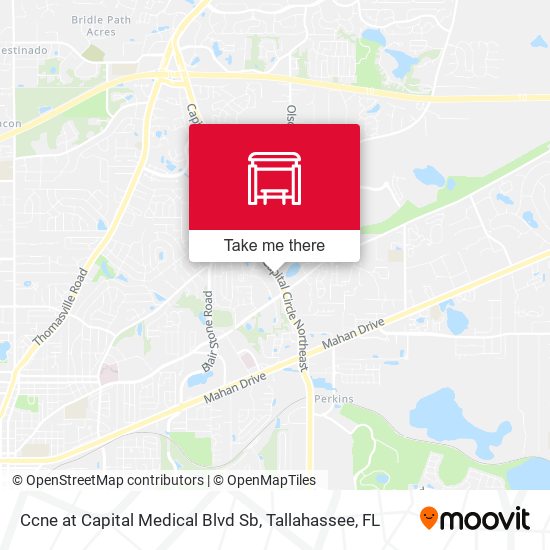 Ccne at Capital Medical Blvd Sb map