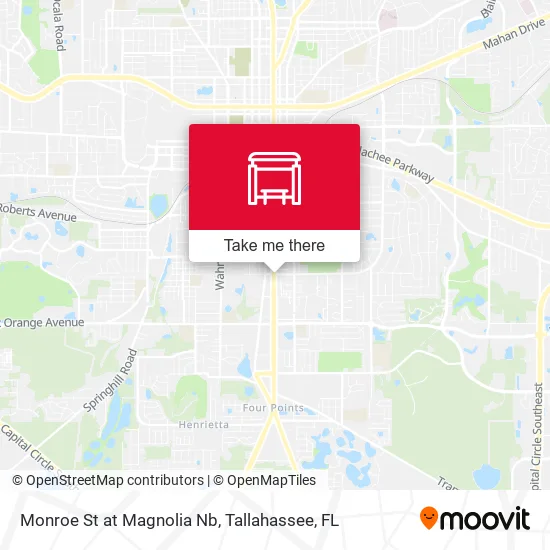 Mapa de Monroe St at Magnolia Nb