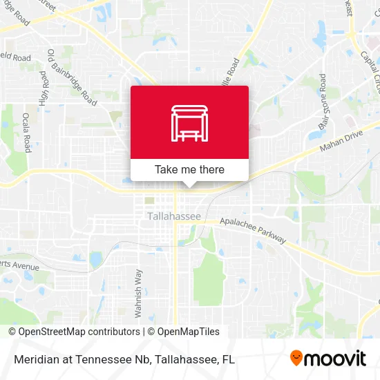 Mapa de Meridian at Tennessee Nb