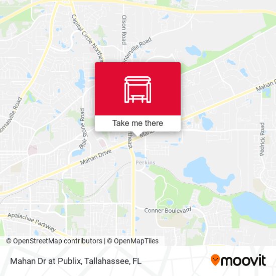Mahan Dr at Publix map