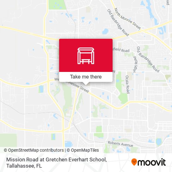 Mapa de Mission Road at Gretchen Everhart School
