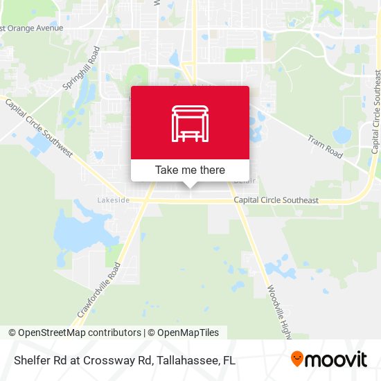 Shelfer Rd at Crossway Rd map