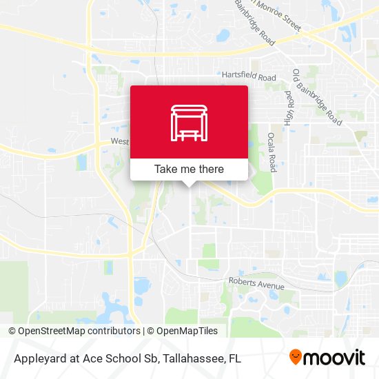 Appleyard at Ace School Sb map