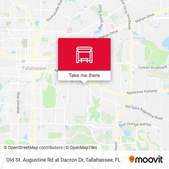 Old St. Augustine Rd at Dacron Dr map