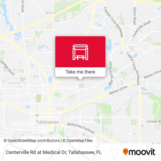 Centerville Rd at Medical Dr map