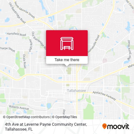 4th Ave at Leverne Payne Community Center map