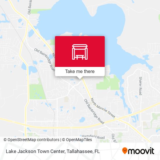 Mapa de Lake Jackson Town Center