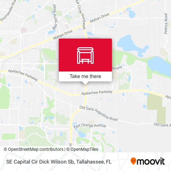 SE Capital Cir Dick Wilson Sb map