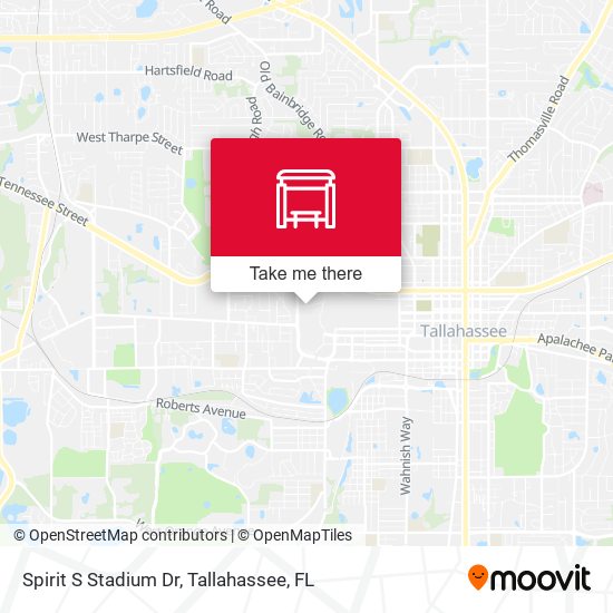 Spirit S Stadium Dr map