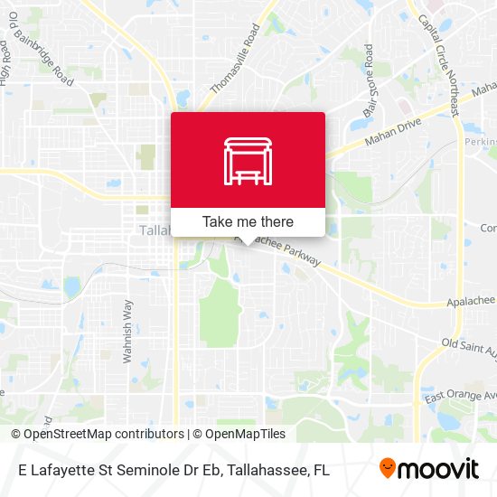 Mapa de E Lafayette St Seminole Dr Eb