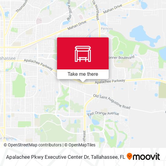 Apalachee Pkwy Executive Center Dr map