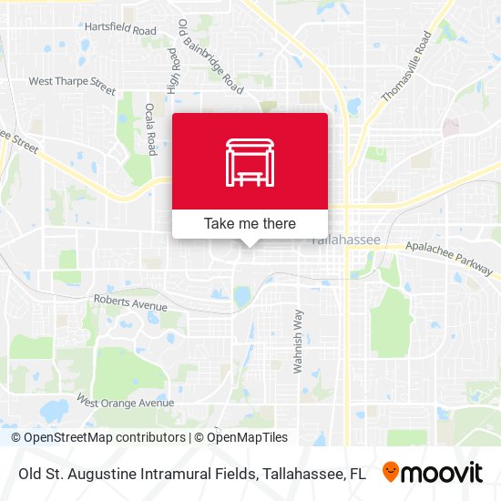 Old St. Augustine Intramural Fields map