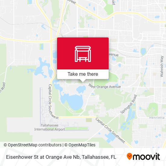 Eisenhower St at Orange Ave Nb map