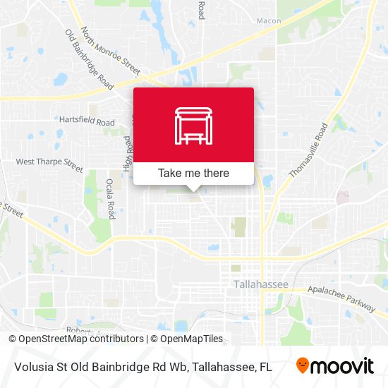 Mapa de Volusia St Old Bainbridge Rd Wb