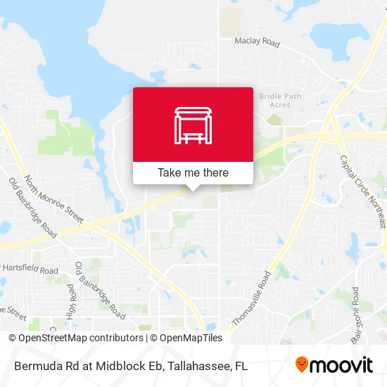 Mapa de Bermuda Rd at Midblock Eb