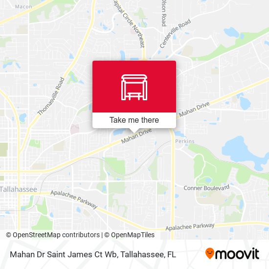 Mahan Dr Saint James Ct Wb map