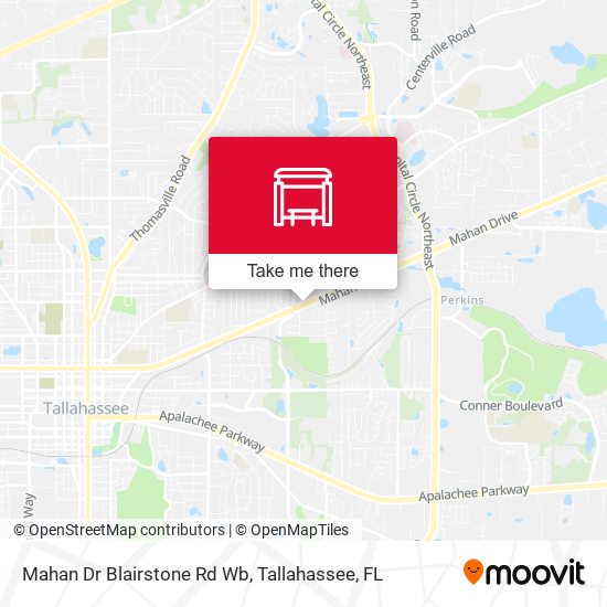 Mahan Dr Blairstone Rd Wb map