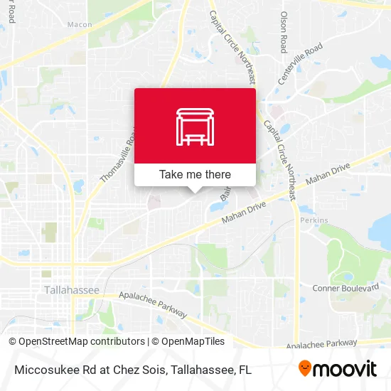 Mapa de Miccosukee Rd at Chez Sois