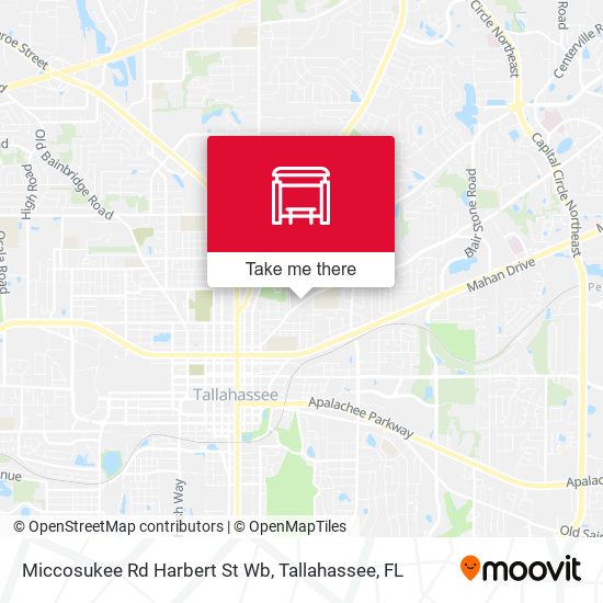Mapa de Miccosukee Rd Harbert St Wb