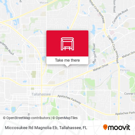 Mapa de Miccosukee Rd Magnolia Eb