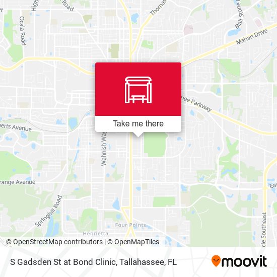 Mapa de S Gadsden St at Bond Clinic