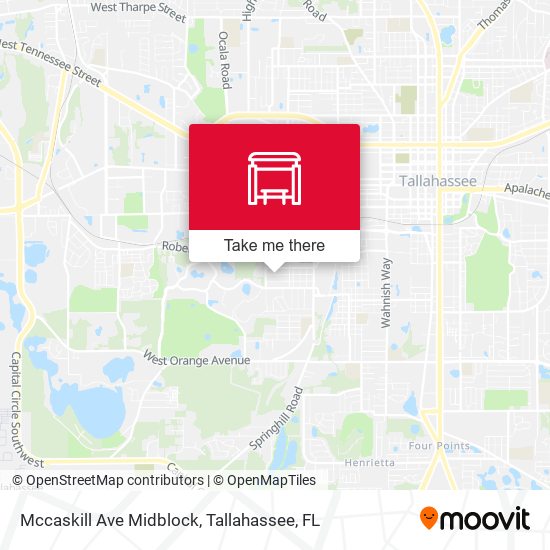 Mapa de Mccaskill Ave Midblock