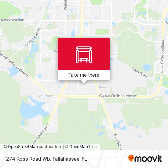 274 Ross Road Wb map