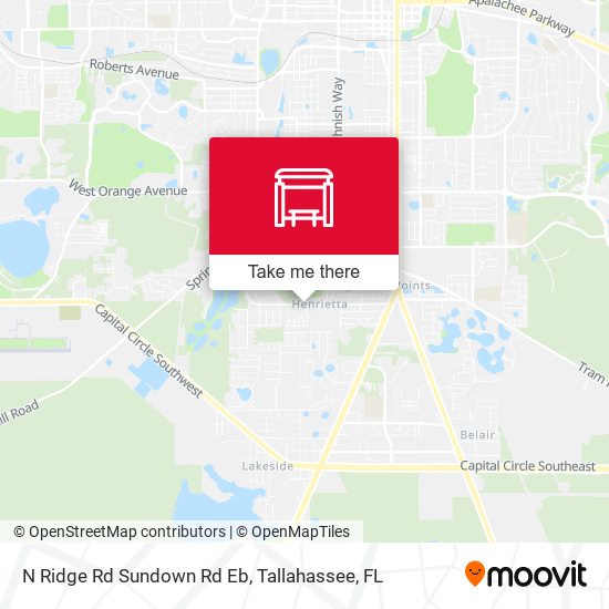 Mapa de N Ridge Rd Sundown Rd Eb