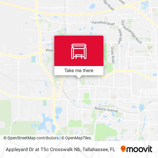 Mapa de Appleyard Dr at T5c Crosswalk Nb