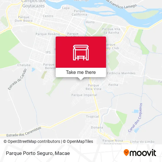 Parque Porto Seguro map