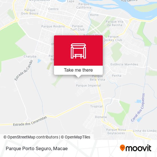 Parque Porto Seguro map