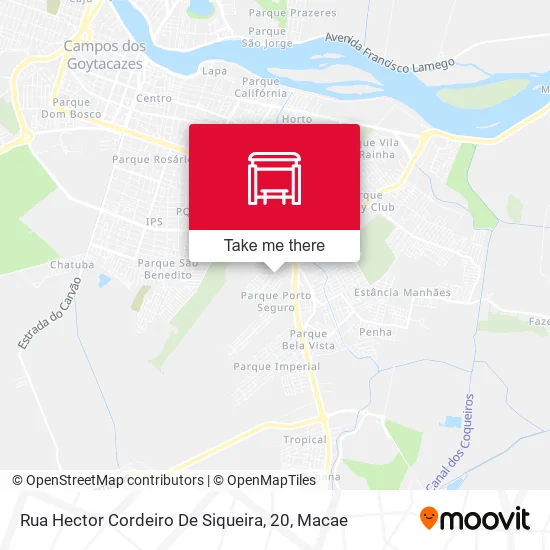 Rua Hector Cordeiro De Siqueira, 20 map