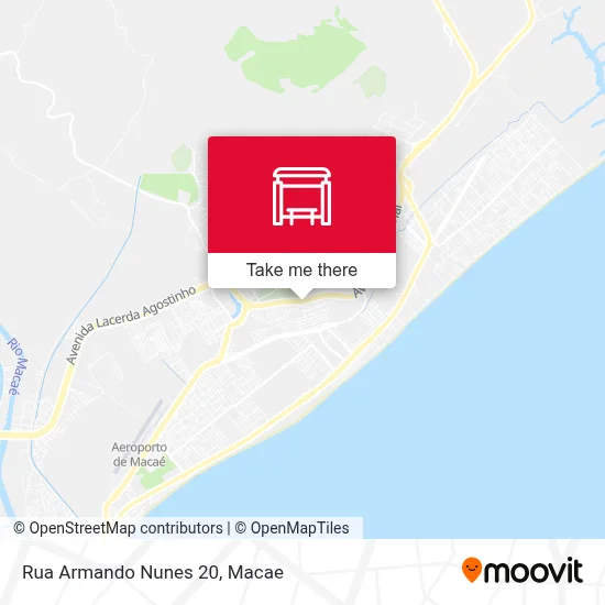 Rua Armando Nunes 20 map