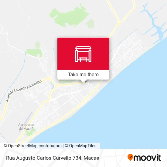 Rua Augusto Carlos Curvello 734 map