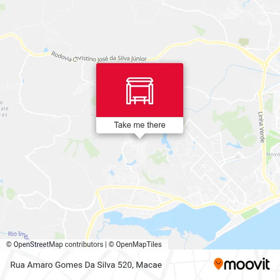 Rua Amaro Gomes Da Silva 520 map