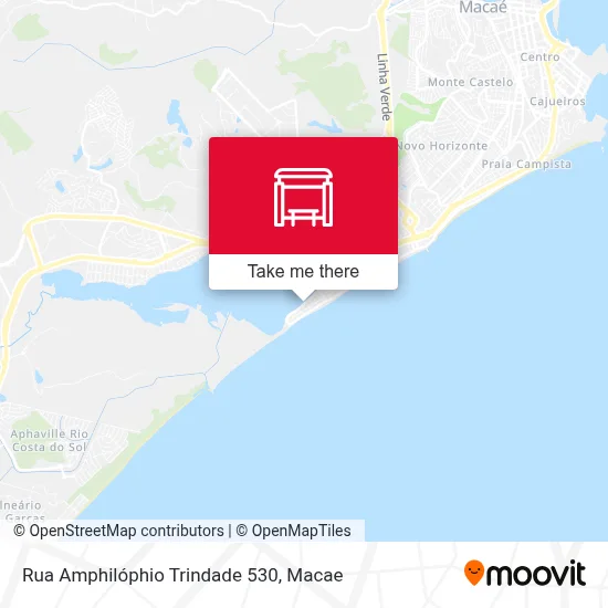 Rua Amphilóphio Trindade 530 map