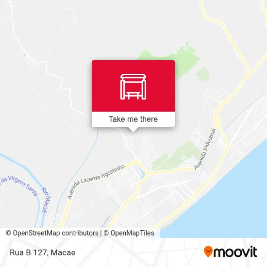 Rua B 127 map